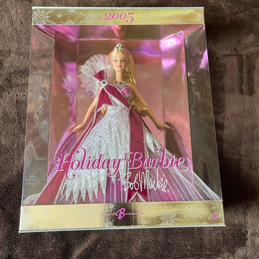 NIB Happy Holiday Special Edition Bob Mackie 2005 Barbie